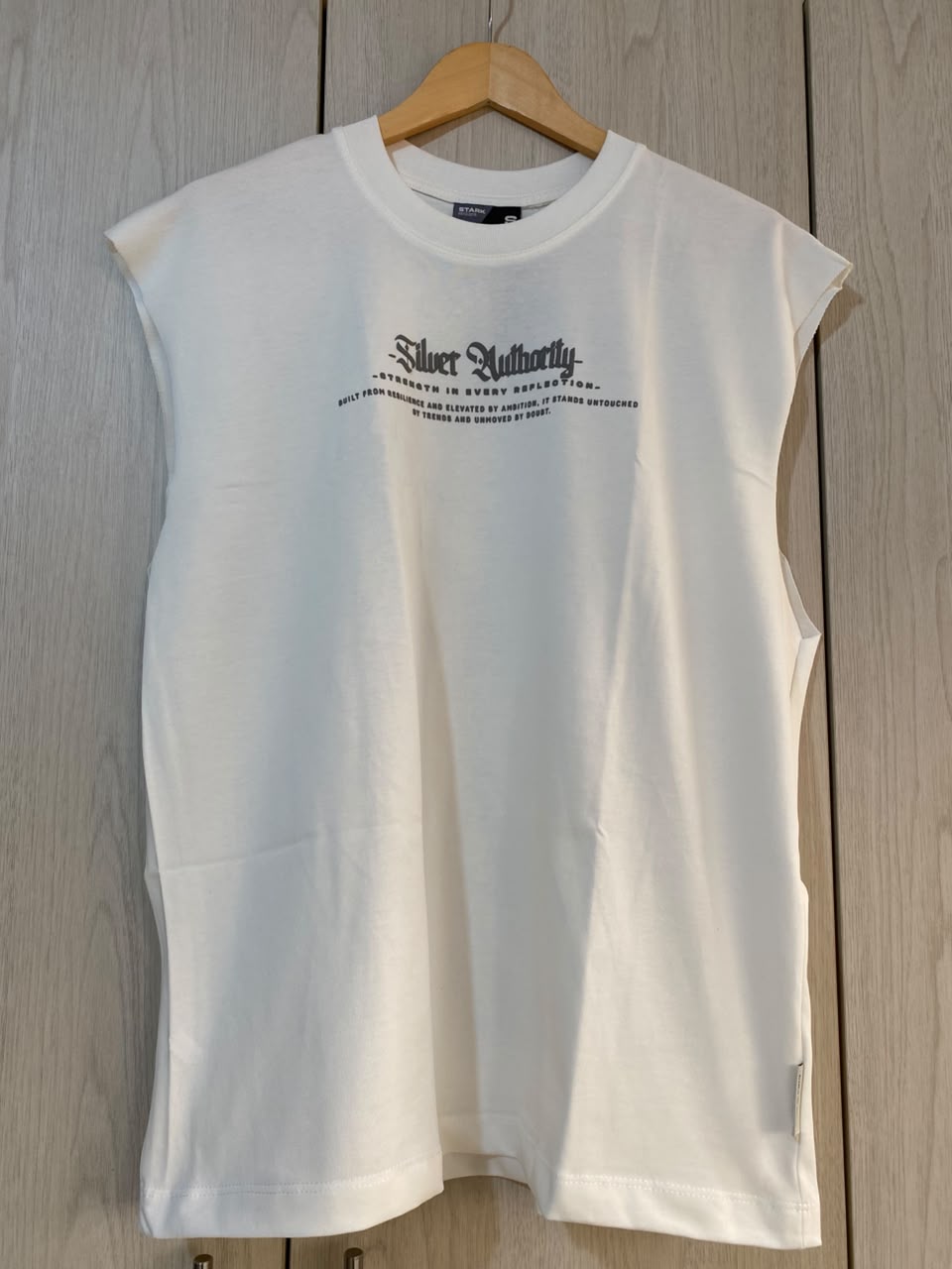 Camisilla Crudo Silver Authority Alto Gramaje