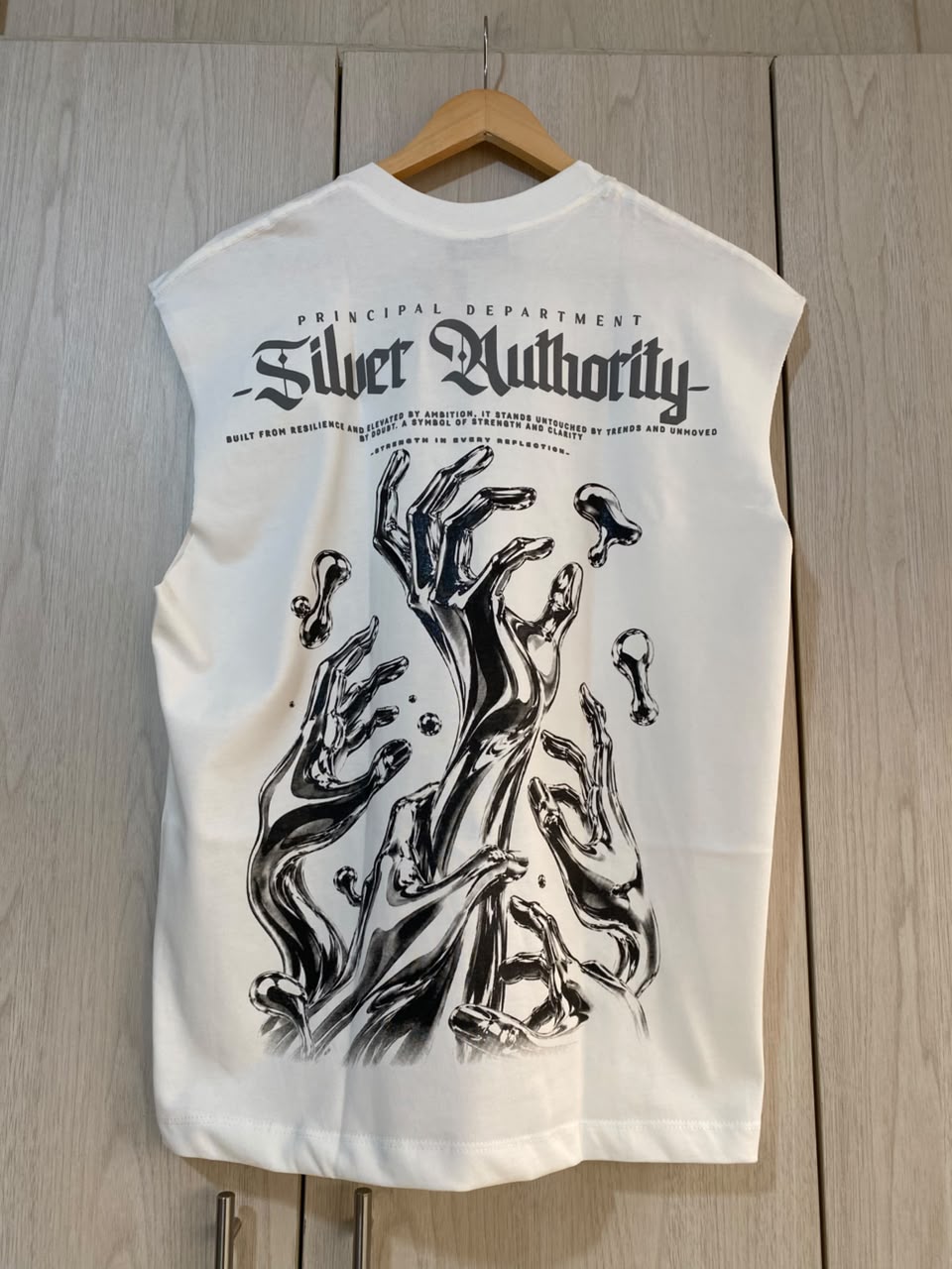 Camisilla Crudo Silver Authority Alto Gramaje