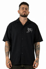 Camisa Negra  Boxy Fit  Cupido