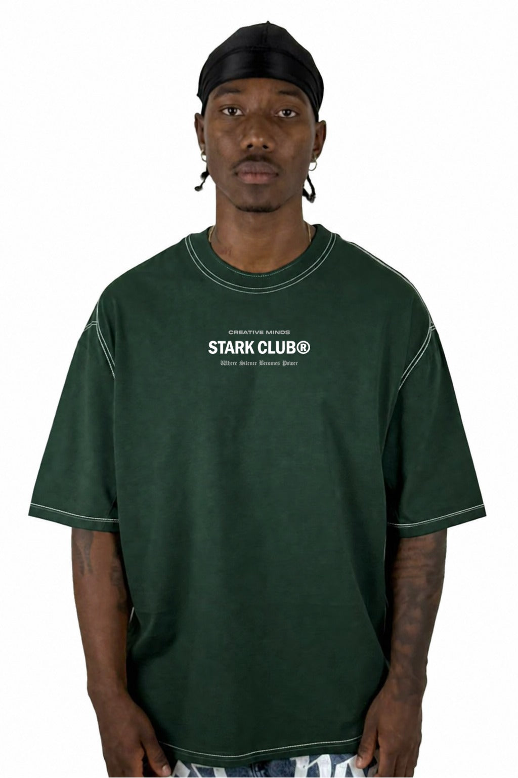 Oversize Verde Stark Club Alto Gramaje