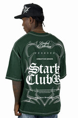 Oversize Verde Stark Club Alto Gramaje