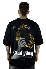 Oversize Negra Real Glory Alto Gramaje