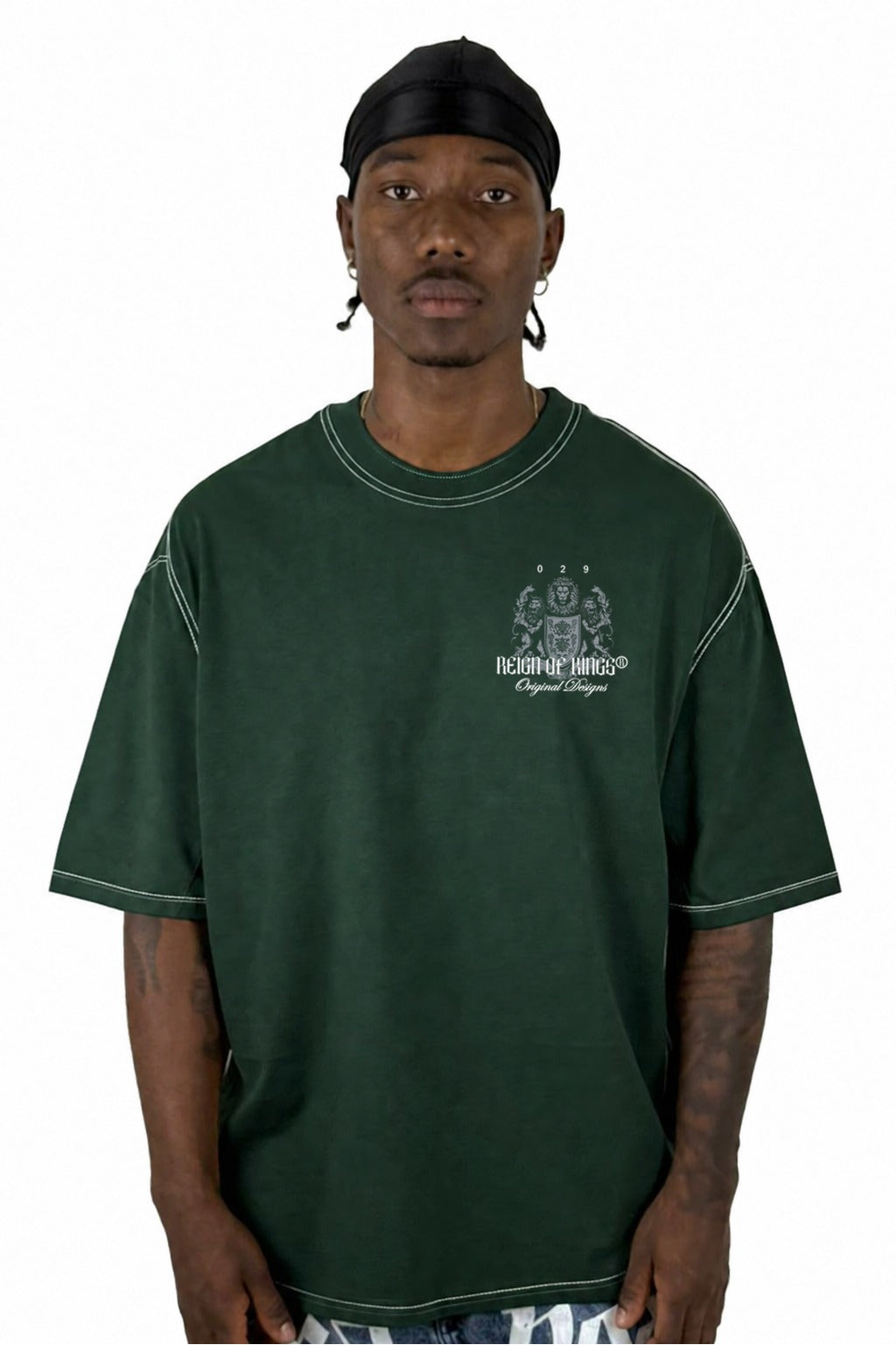 Oversize Verde Reign Of Kings Alto Gramaje