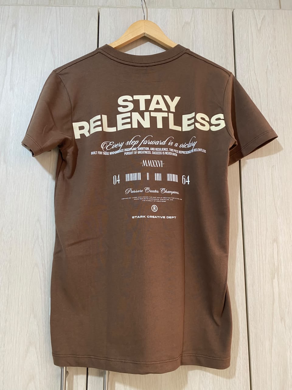 Camiseta Cafe Stay Relentless Alto Gramaje