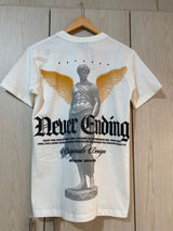 Camiseta Crudo Never Ending Alto Gramaje
