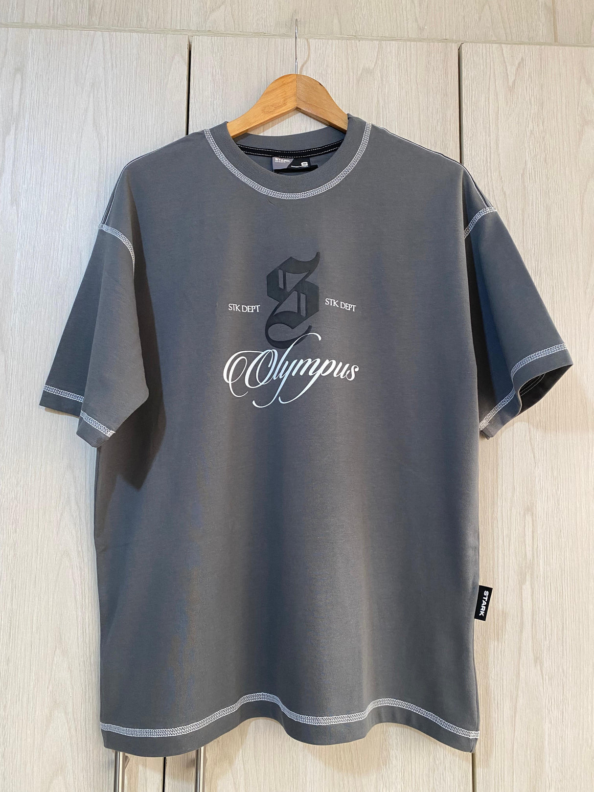 Oversize Gris Olympus Creative Studio Alto Gramaje
