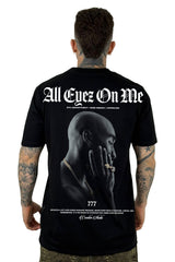 Camiseta Negra All Eyez On Me 777 ALto Gramaje