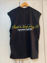 Camisilla Negra Gladiador  Unstoppable Alto Gramaje