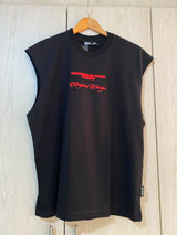Camisilla Negra Underground Design Alto Gramaje