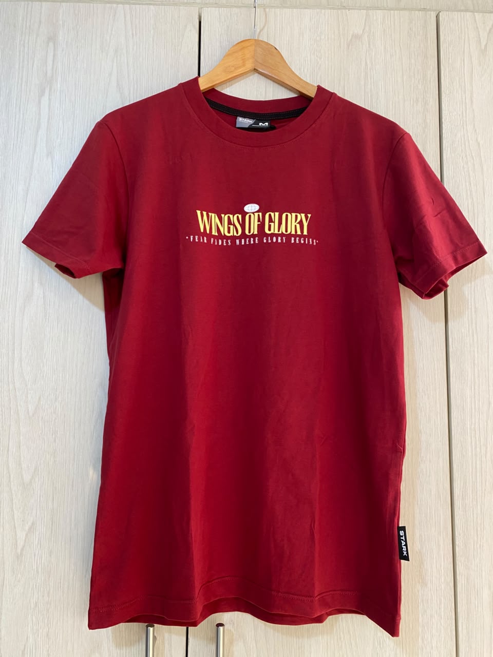 Camiseta Roja Wings Of Glory Alto Gramaje