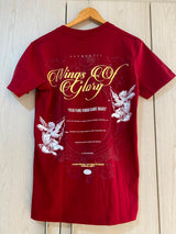 Camiseta Roja Wings Of Glory Alto Gramaje