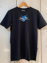 Camiseta Negra Galling Angels Alto Gramaje
