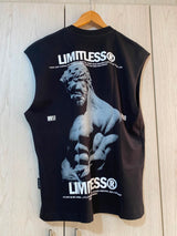 Camisilla Negra Limitless Alto Gramaje