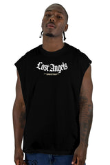 Camisilla Negra Lost Angels Alto Gramaje