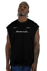 Camisilla Negra Golden Club Alto Gramaje