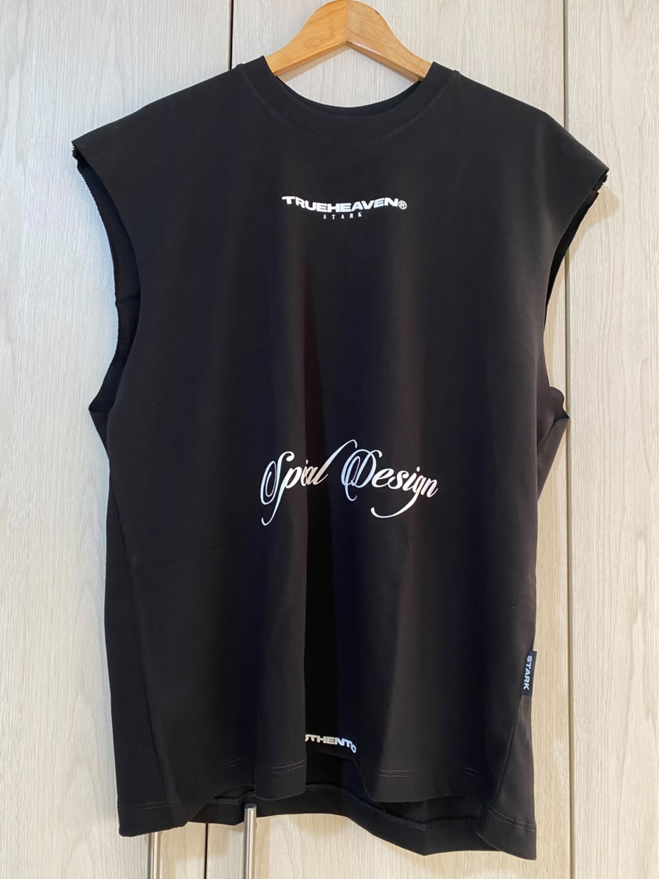 Camisilla Negra Trueheaven Alto Gramaje