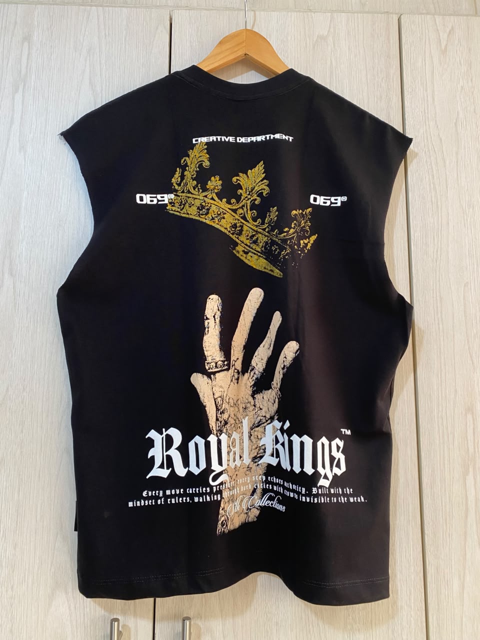 Camisilla Negra Royal Kings Alto Gramaje