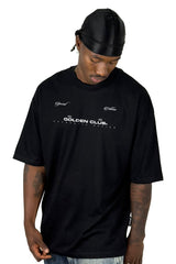 Oversize Negra Golden Club Alto Gramaje