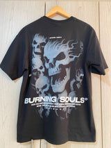Oversize Negra Burning Souls Alto Gramaje
