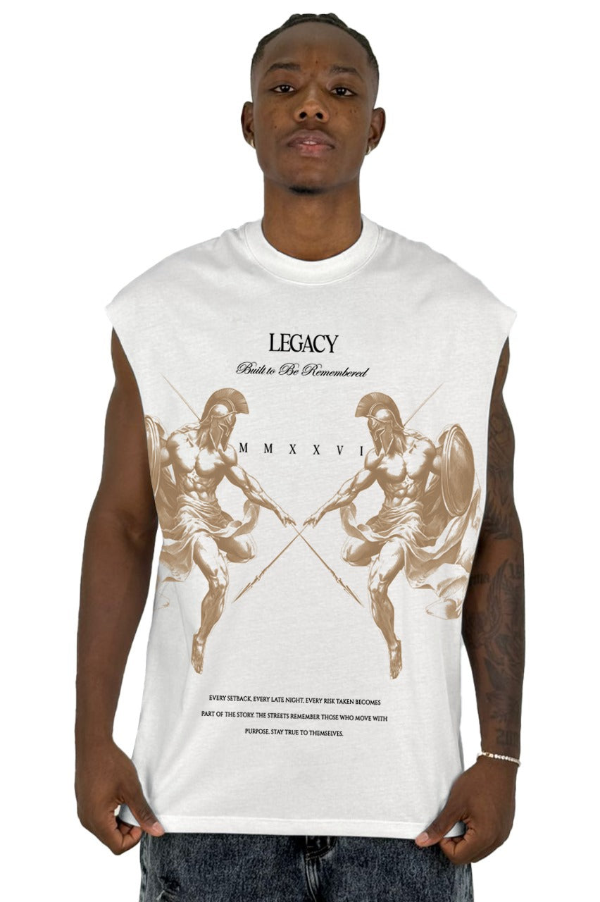 Camisilla Crudo Legacy Gladiador Alto Gramaje