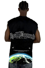 Camisilla Negra Hell Bound Alto Gramaje