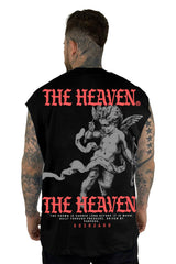 Camisilla Negra The Heaven Cupido Alto Gramaje