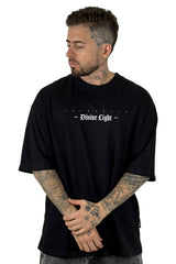 Oversize Negra Divine Light Alto Gramaje