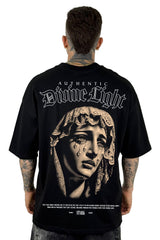 Oversize Negra Divine Light Alto Gramaje