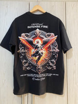 Oversize Negra Intense Fire Alto Gramaje