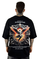 Oversize Negra Intense Fire Alto Gramaje