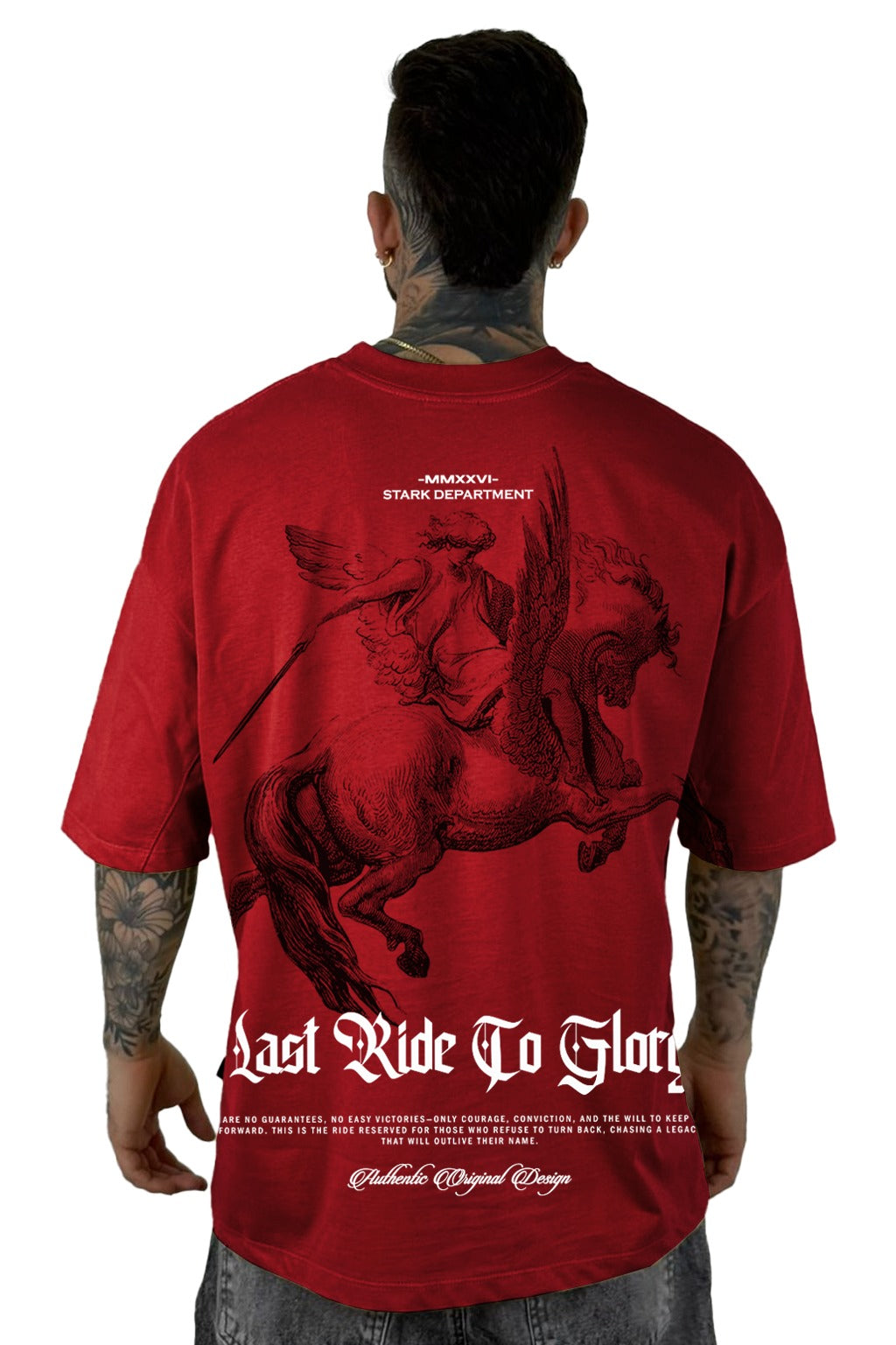 Oversize Roja Last Ride To Glory Alto Gramaje