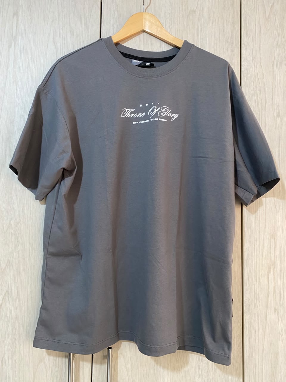 Oversize Gris Throme Of Glory Alto Gramaje