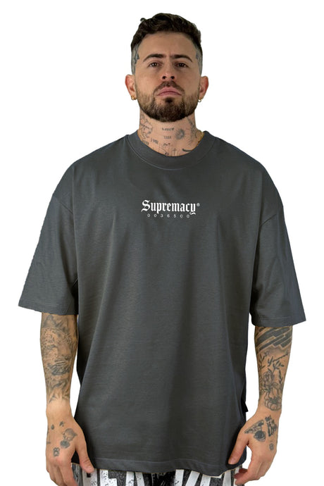 Oversize Gris Supremacy Alto Gramaje