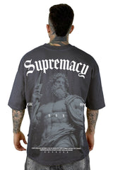 Oversize Gris Supremacy Alto Gramaje