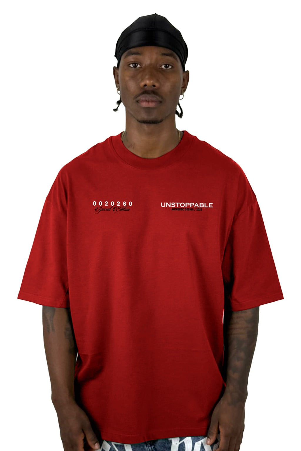 Oversize Roja Unstoppable Cupido Alto Gramaje