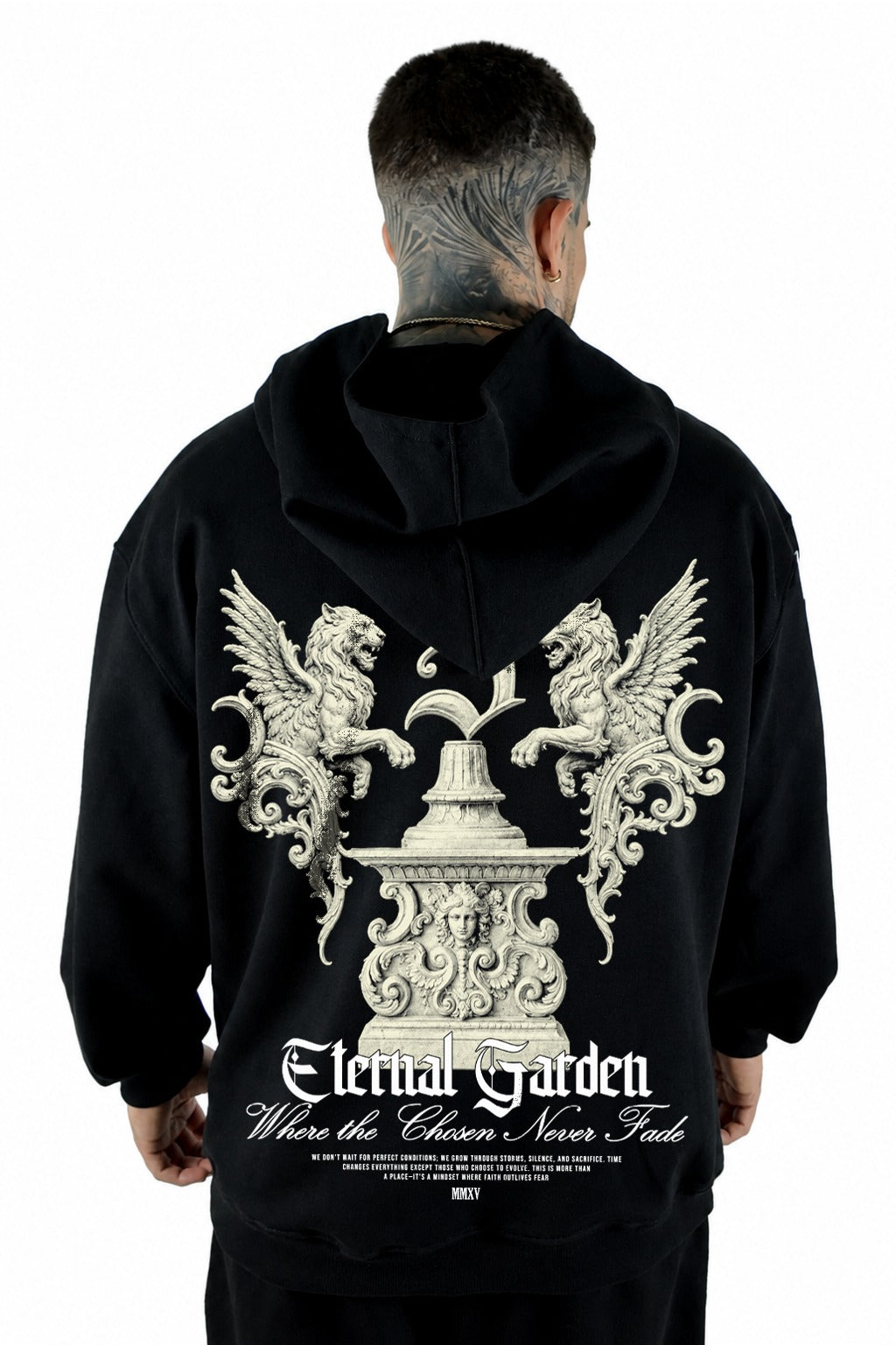 Conjunto Premium Negro Eternal Garden