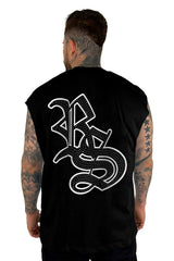 Camisilla Negra Rebel Saints Pedreria Alto Gramaje