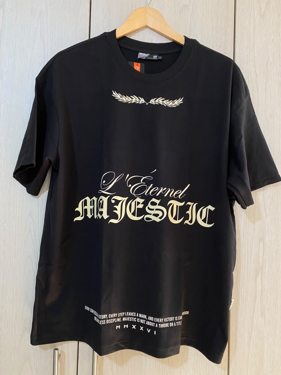 Oversize Negra Majestic Alto Gramaje