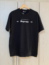 Oversize Negra Supreme Cruz Alto Garmaje