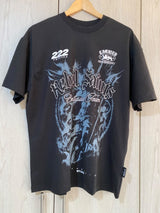 Oversize Negra Rebel Saints Pedreria Alto Gramaje