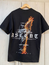 Oversize Negra Ascend Angel Fuego Alto Gramaje