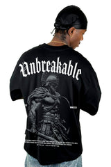 Oversize Negra Unbreakable Gladiador Alto Gramaje