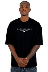 Oversize Negra Unstoppable Cielo Alto Gramaje