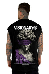 Camisilla Negra Visionary Alto Gramaje