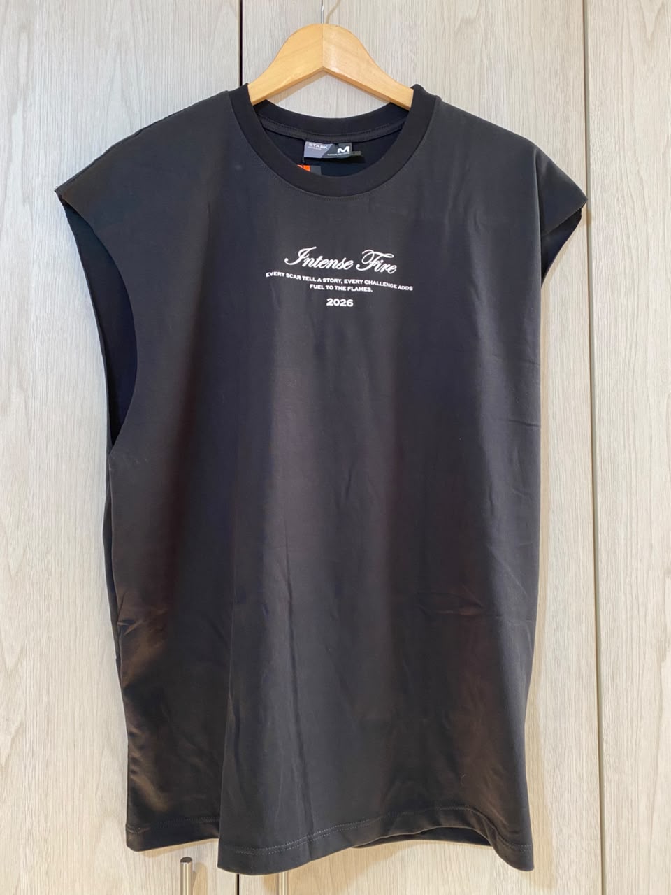 Camisilla Negra Intense Fire Angel Alto Gramaje