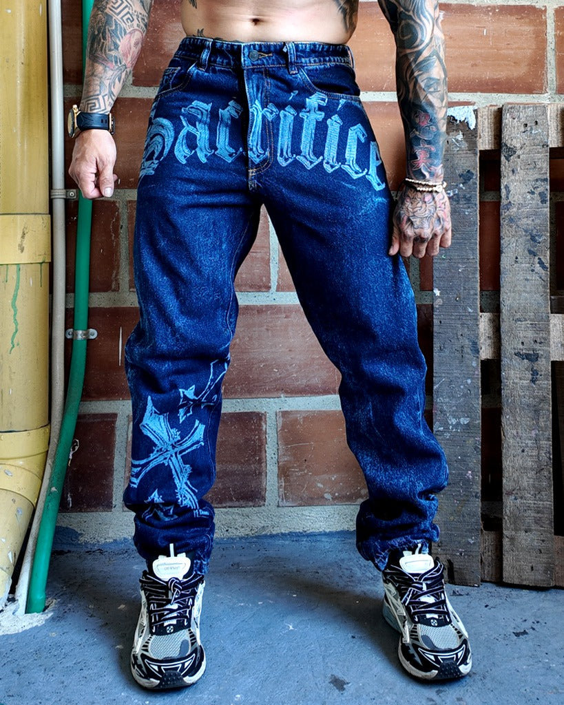 Jean Regular Azul Clasico Sacrifice