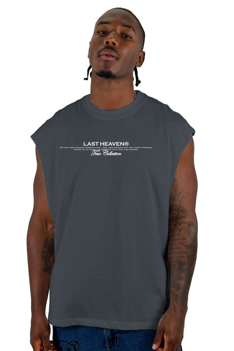 Camisilla Gris Oscuro Last Heaven Alto Gramaje