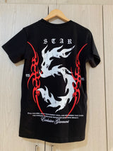 Camiseta Negra S T A R 015 Alto Gramaje