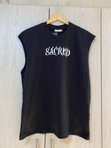 Camisilla Negra Angels Sacred Alto Gramaje