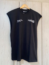 Camisilla Negra Eternal Garden Alto Gramaje